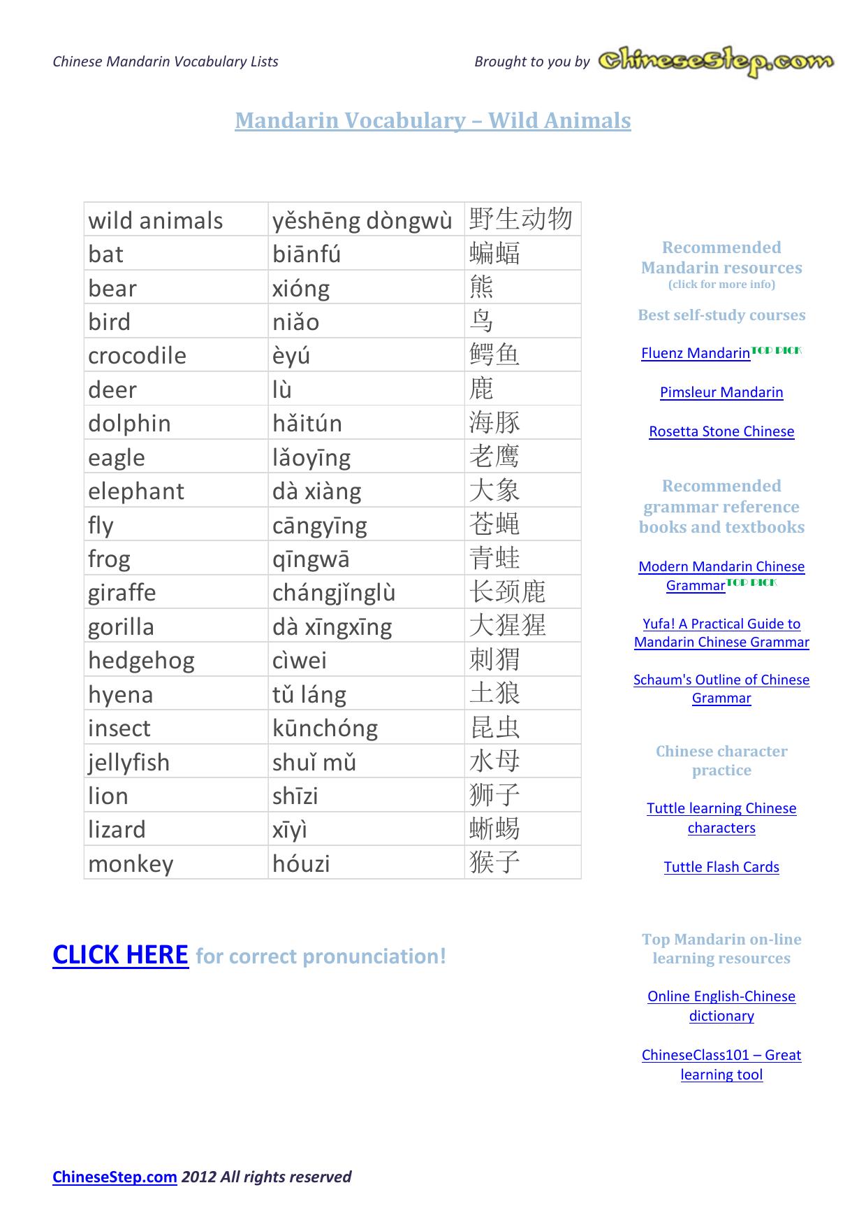 Microsoft Word - 04Wild Animals by matija