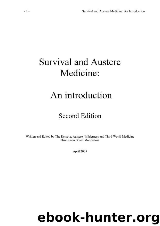 Microsoft Word - 429AE2A1-2035-203AED.doc by Survival & Austere Medicine