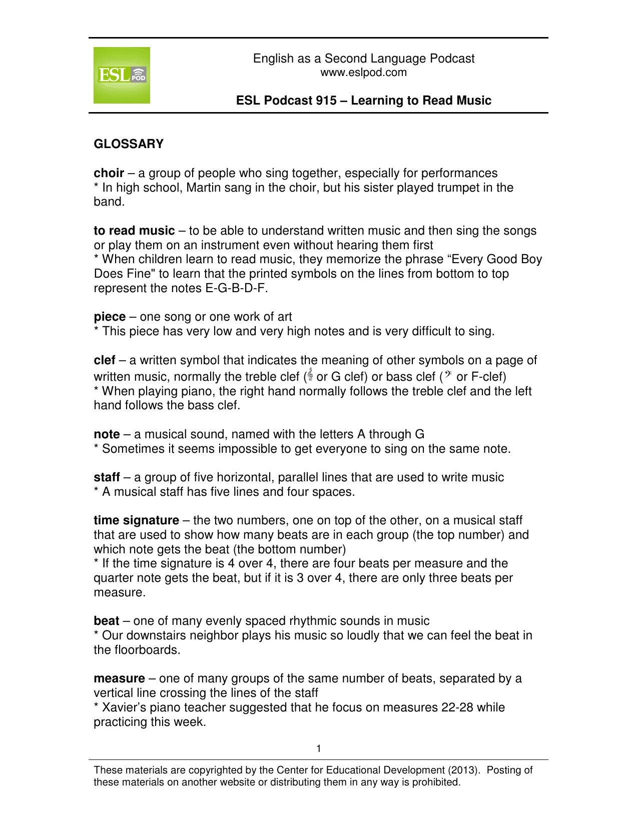 Microsoft Word - 915 _ Learning to Read Music Edited by Jessica