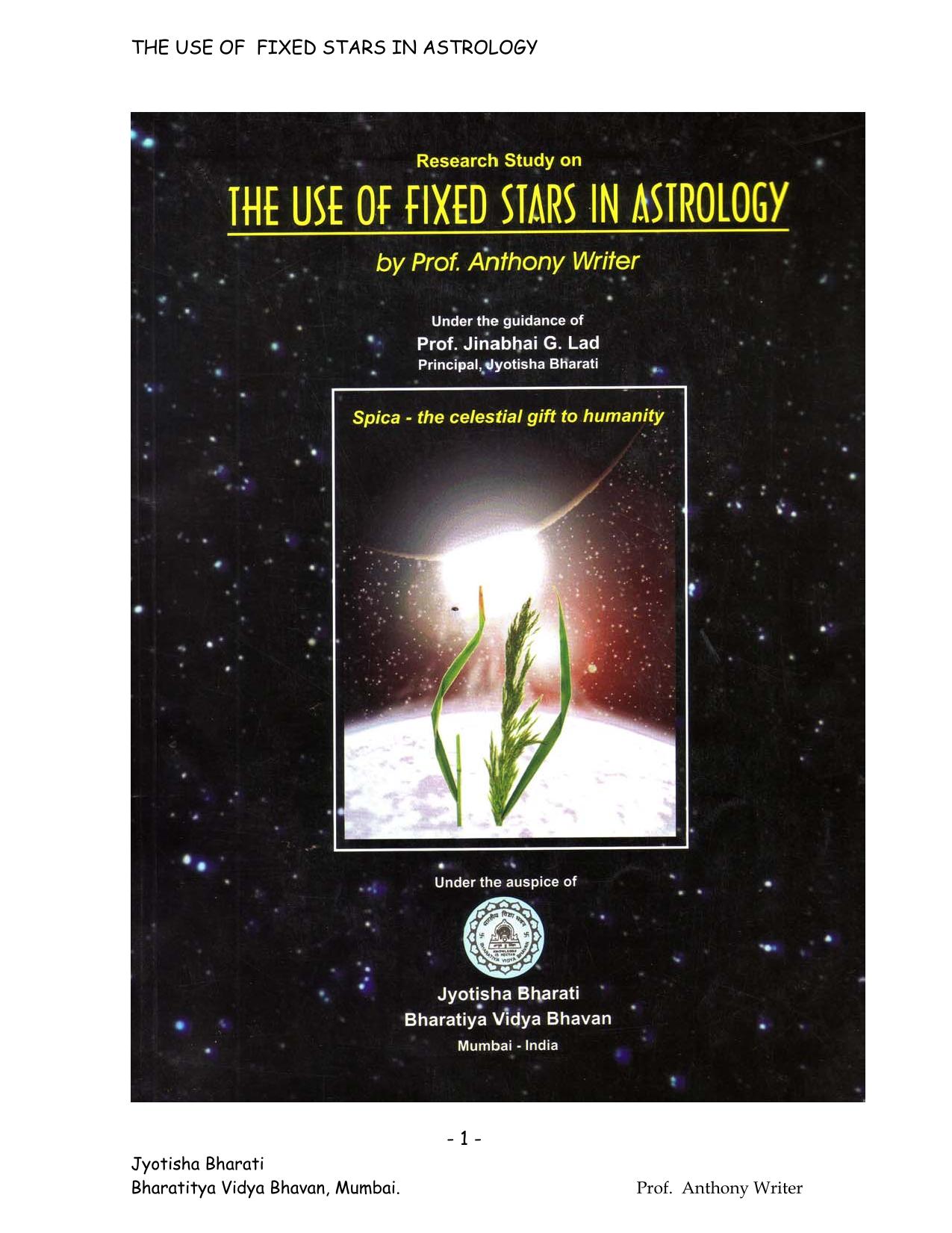 Microsoft Word - A few suggestions on using the fixed stars by Administrator
