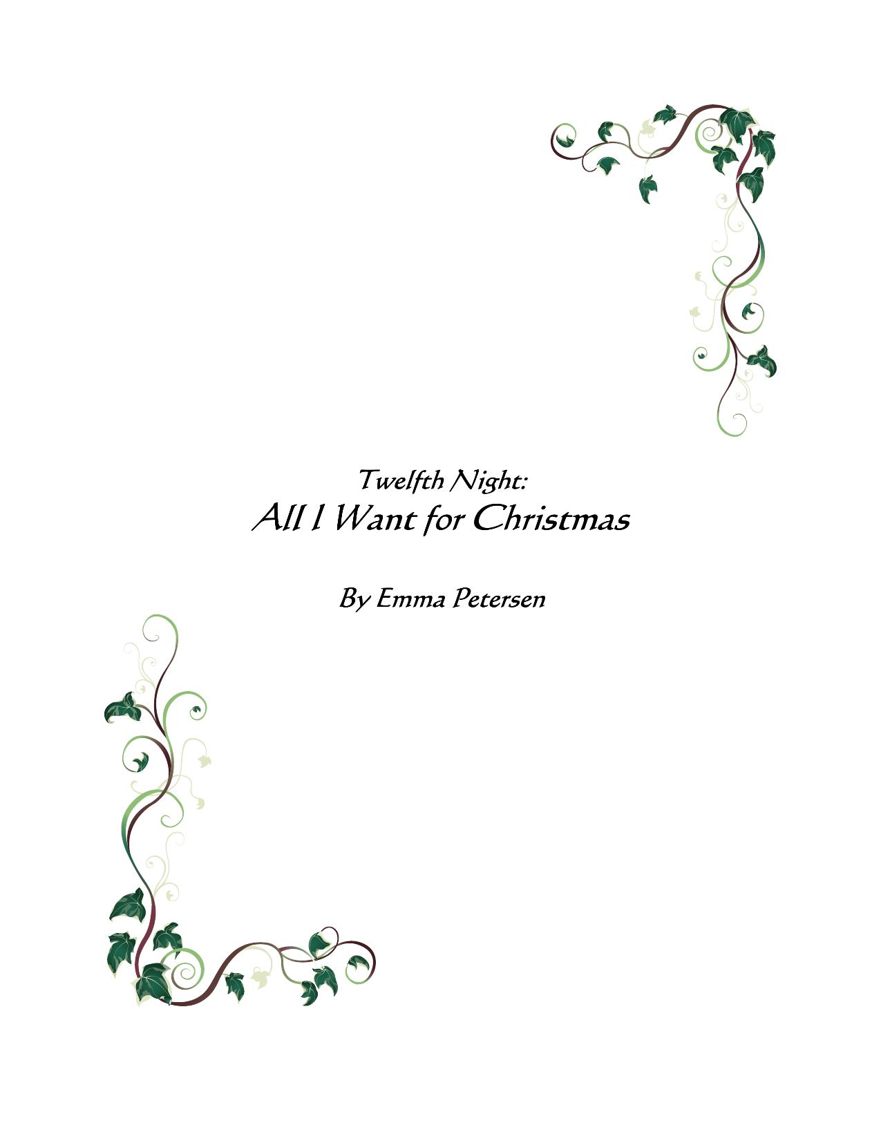 Microsoft Word - All I Want For Christmas.doc by Jackie
