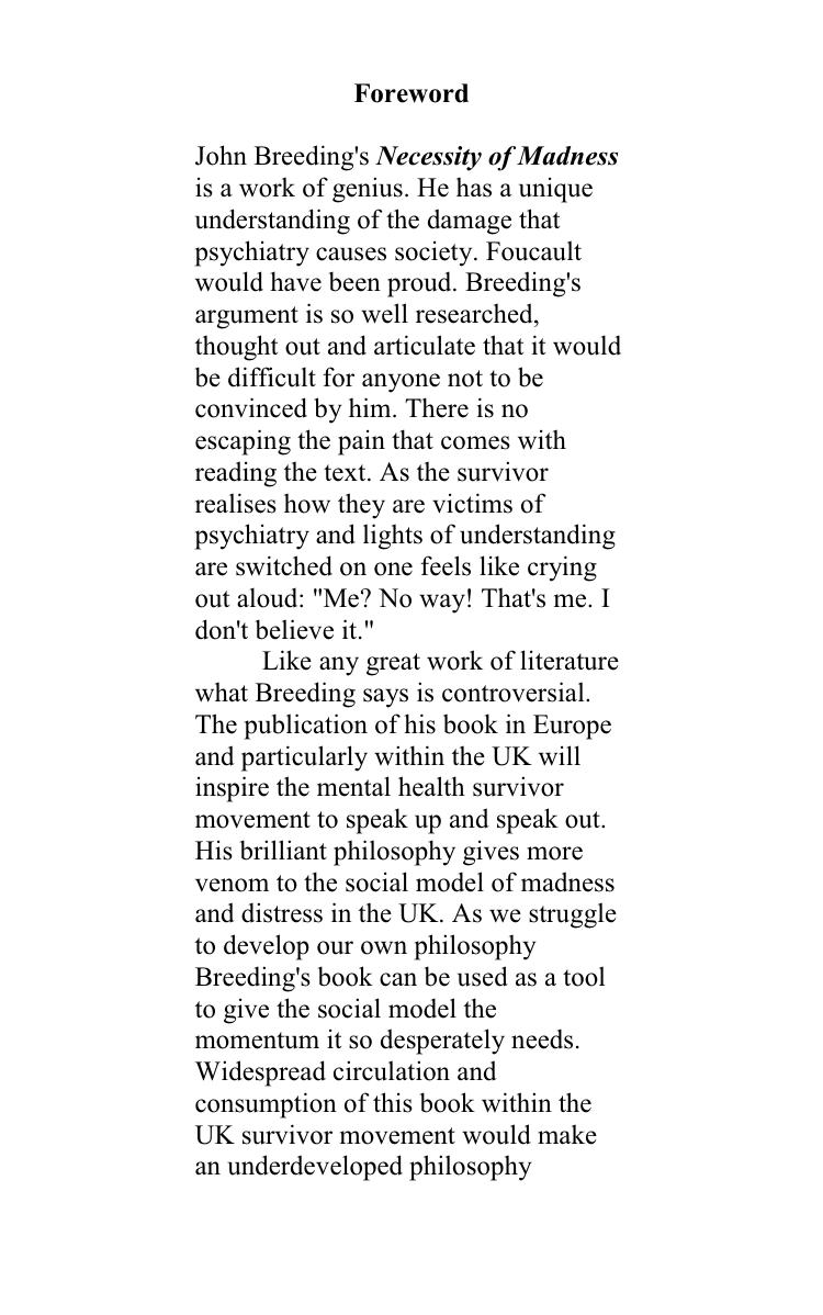 Microsoft Word - Breeding foreword 127x203.doc by The Necessity of Madness