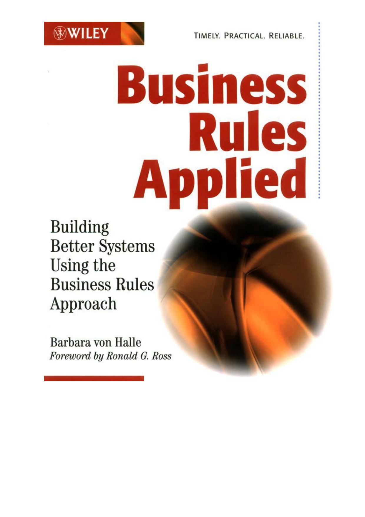 Microsoft Word - Business Rules Applied.doc by Basia