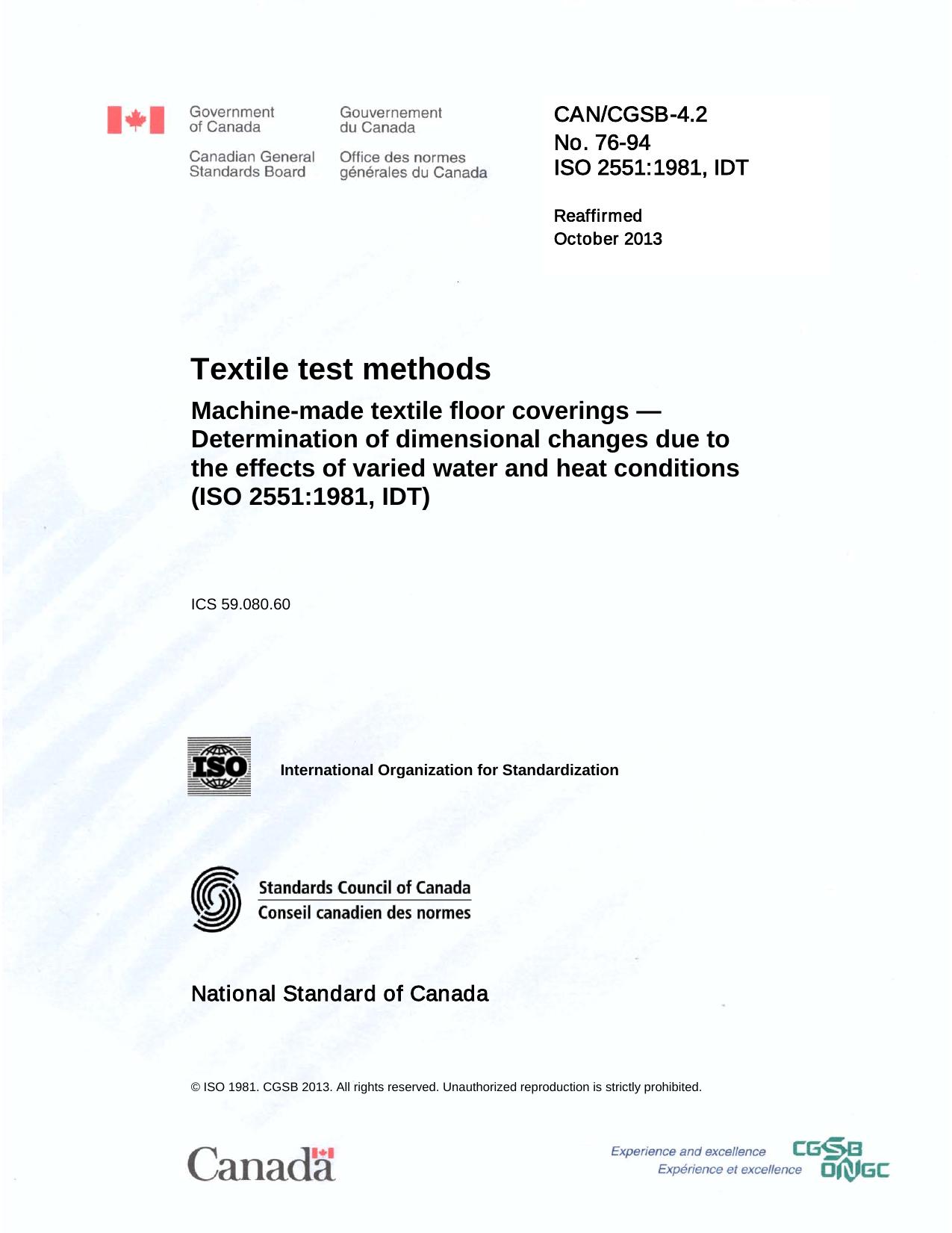 Microsoft Word - CAN_CGSB-4.2 No. 76-94 ISO 2551-1981E_REAF_colours.docx by BlouinD1