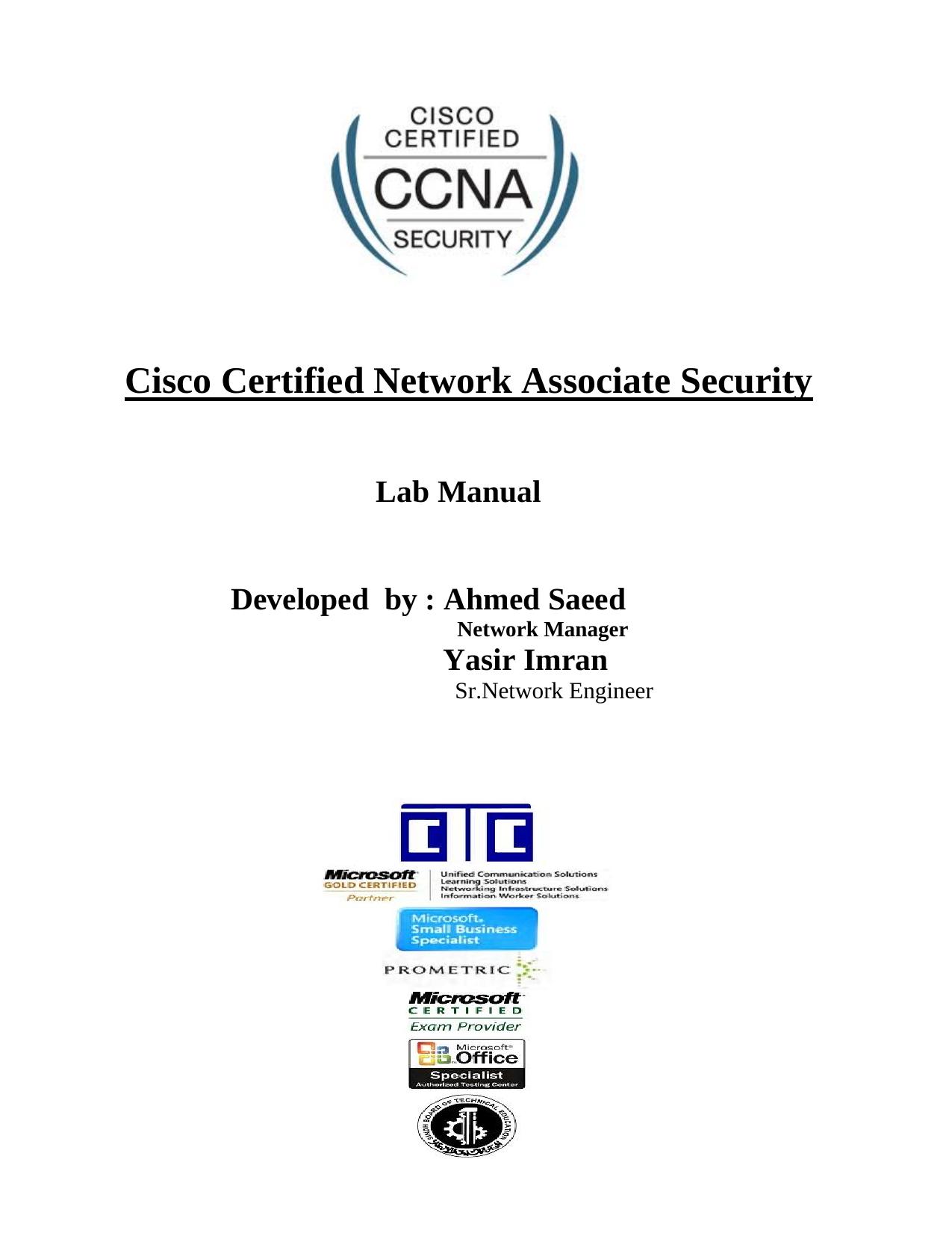 Microsoft Word - CCNA-security lab by Yasir