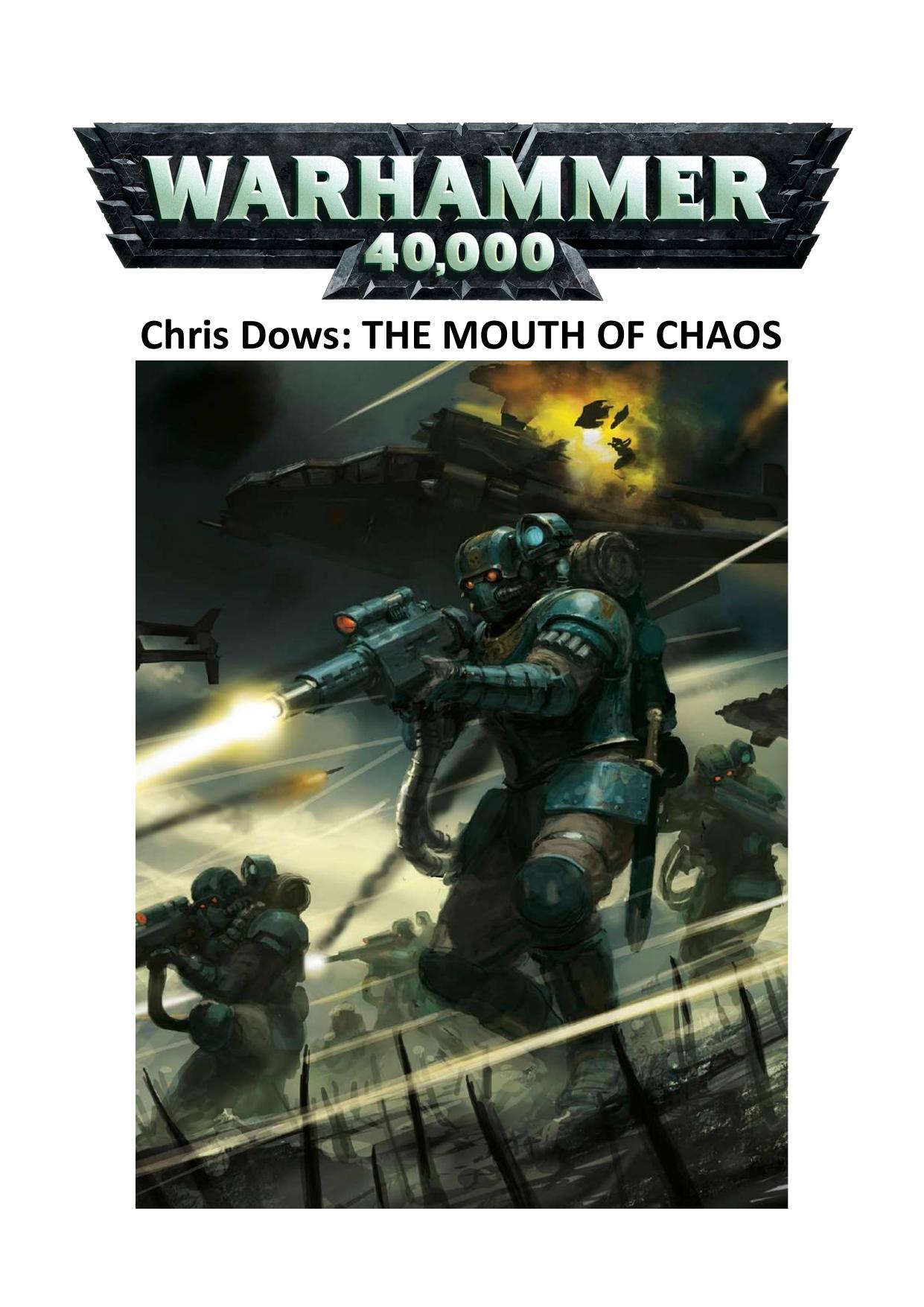 Microsoft Word - Chris Dows by user