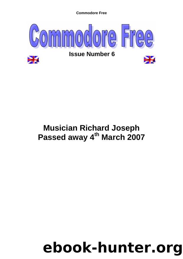 Microsoft Word - Commodore Free Issue 6.doc by Nigelp