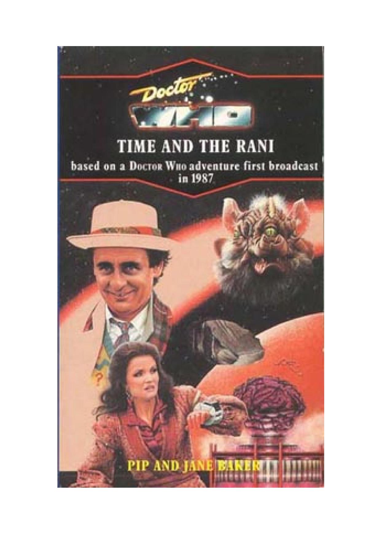 Microsoft Word - Doctor Who - Time and the Rani _Pip and Jane Baker_ by Alvin