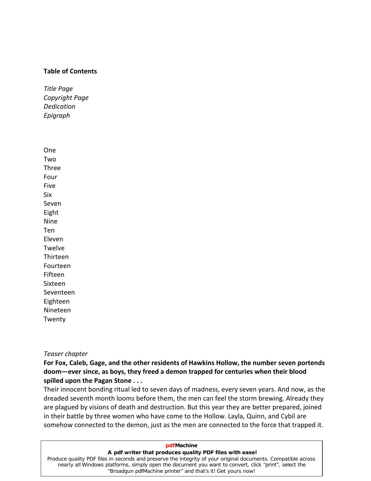Microsoft Word - Document1 - pdfMachine from Broadgun Software, http:pdfmachine.com, a great PDF writer utility! by Unknown