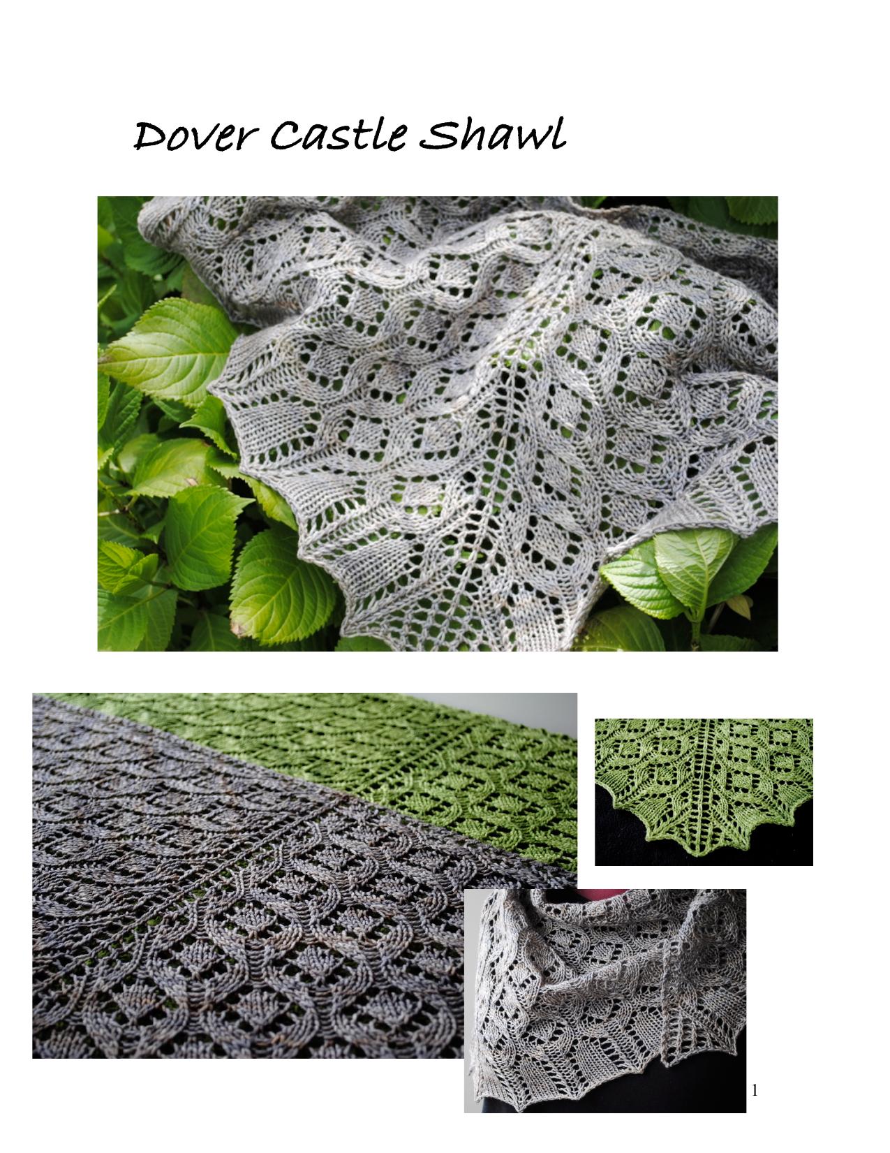 Microsoft Word - Dover castle shawl.doc by Judy Marples