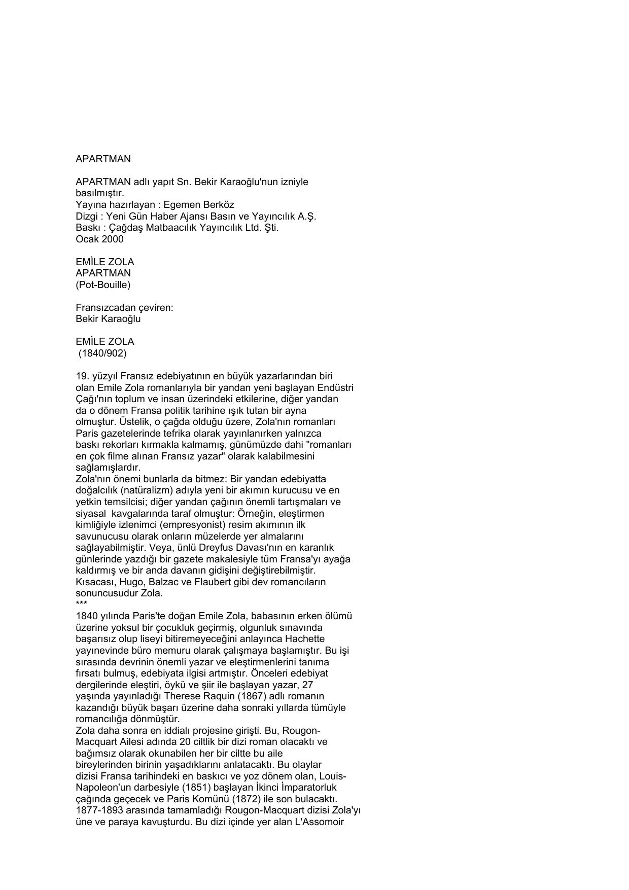 Microsoft Word - Emile Zola - Apartman.txt by z