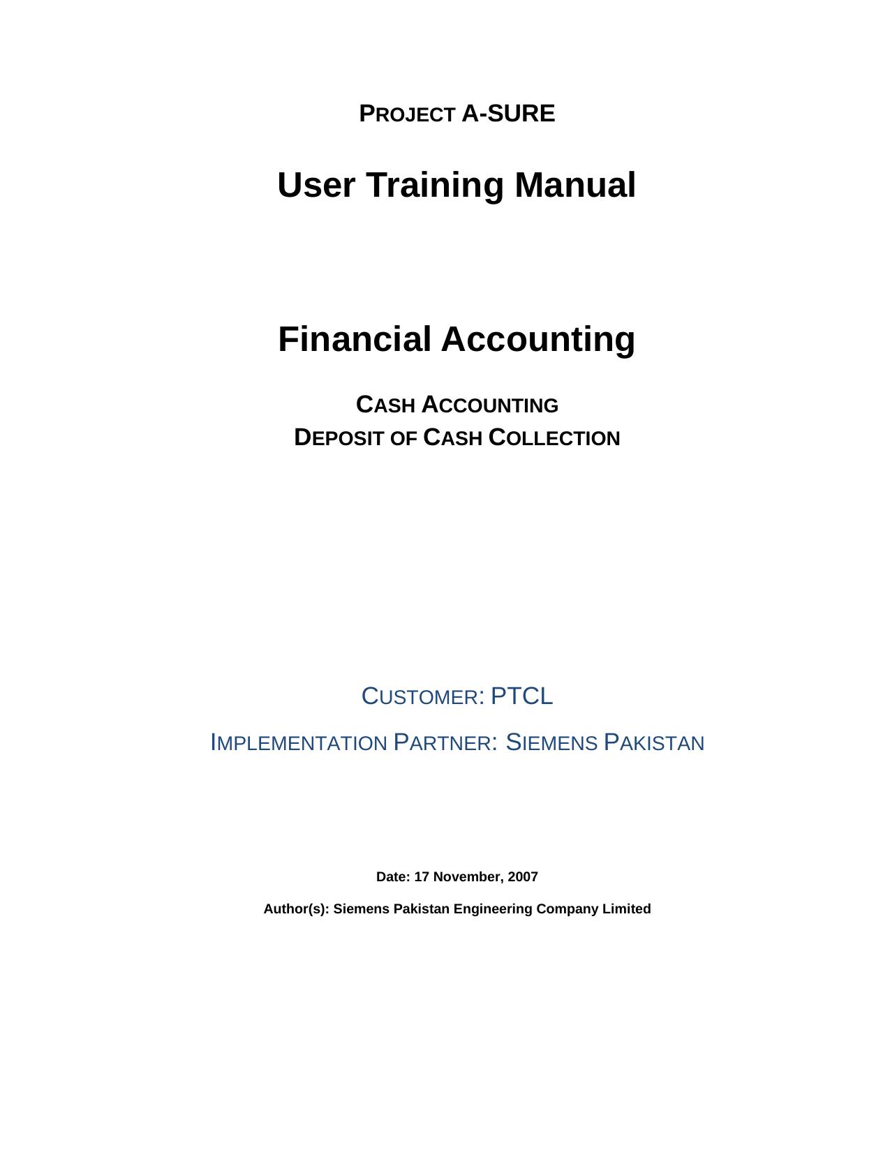 Microsoft Word - FI-BL-Deposit of Cash Collection by Baig