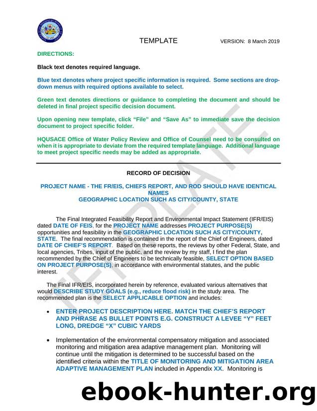 Microsoft Word - FINAL ROD_022205.doc by gretchena
