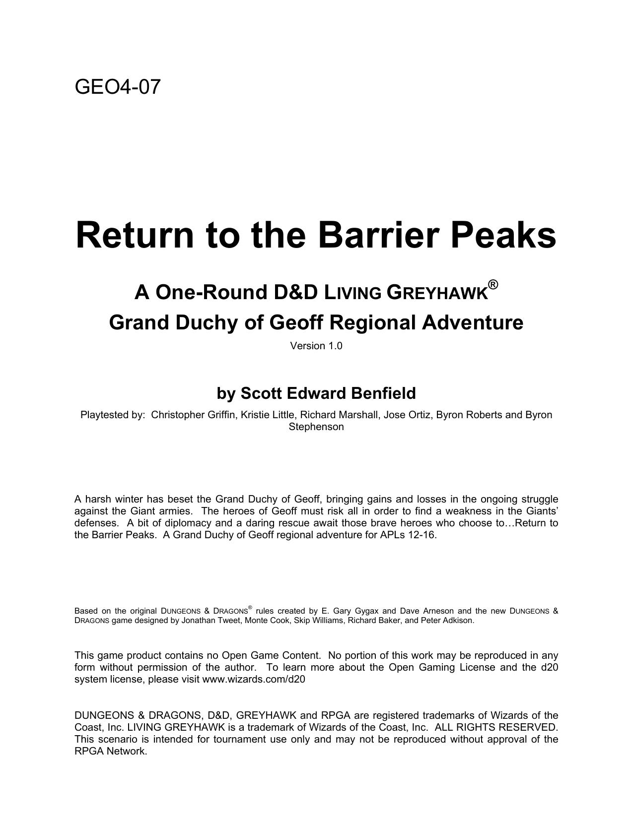 Microsoft Word - GEO4-07 Return to the Barrier Peaks Submitted.doc by Myself