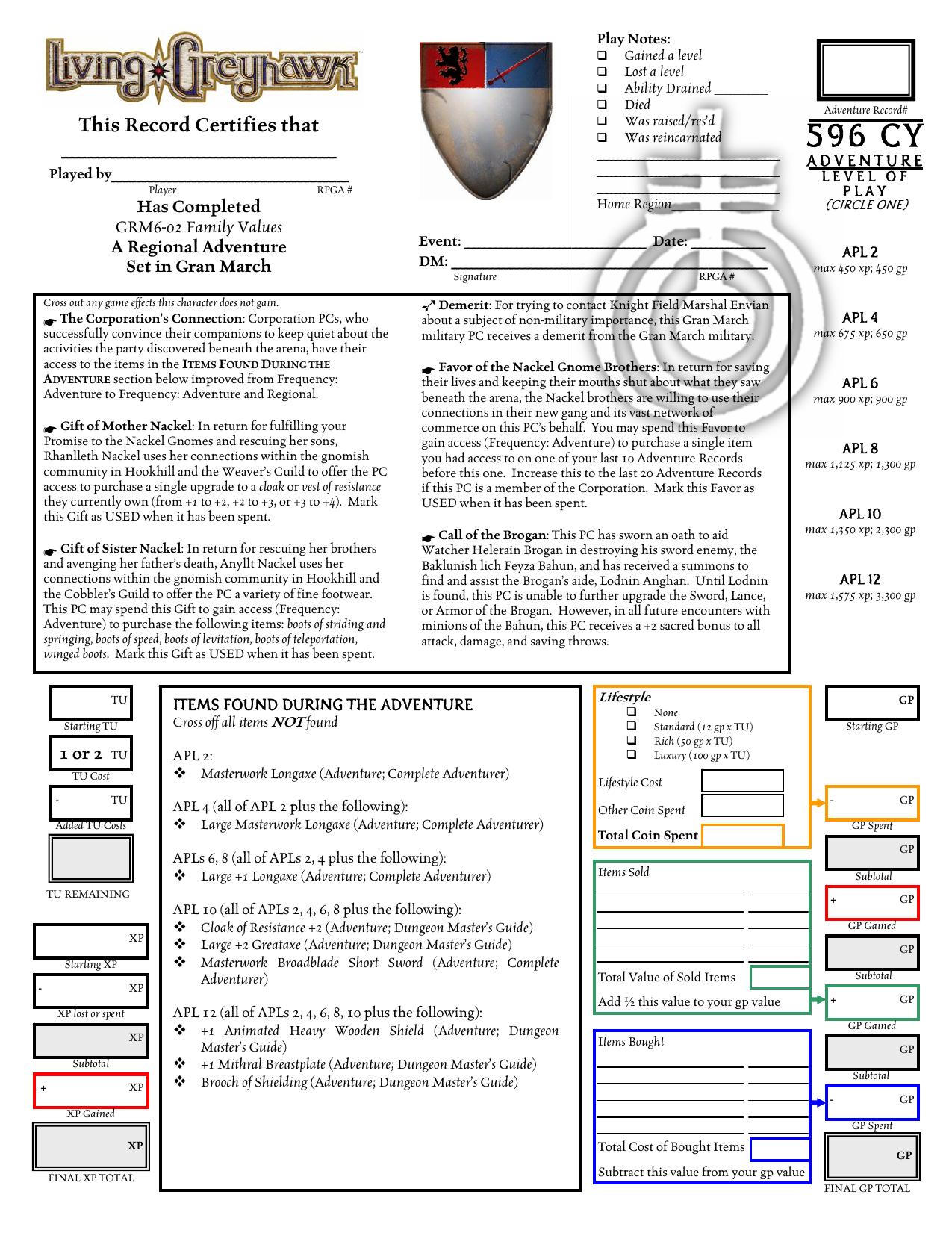 Microsoft Word - GRM6-02 Family Values AR.doc by Administrator