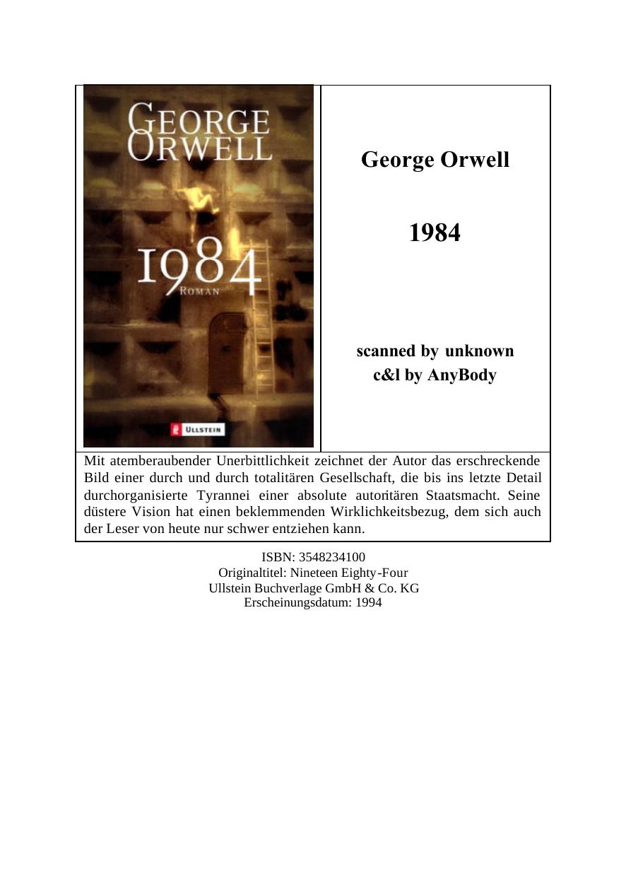 Microsoft Word - George Orwell - 1984.doc by Andy