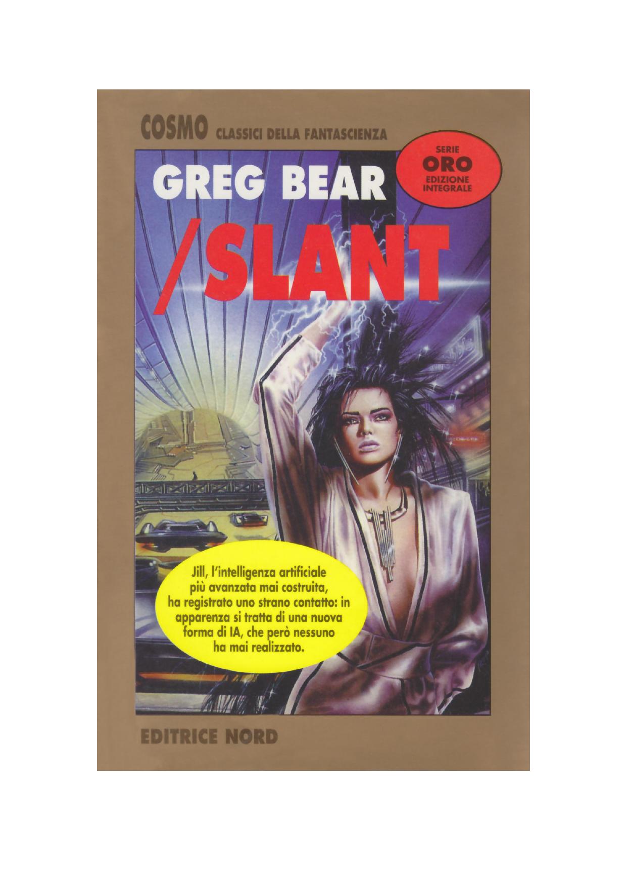 Microsoft Word - Greg Bear - Slant - By_SLY70.doc by Silvio Allena