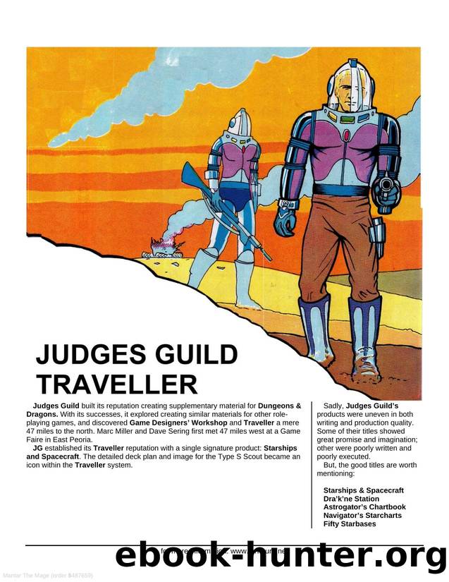 Microsoft Word - Guide To Judges Guild Traveller.doc by Administrator