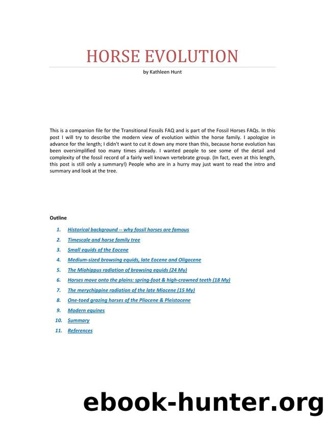 Microsoft Word - HORSE EVOLUTIONtest2.doc by Thor