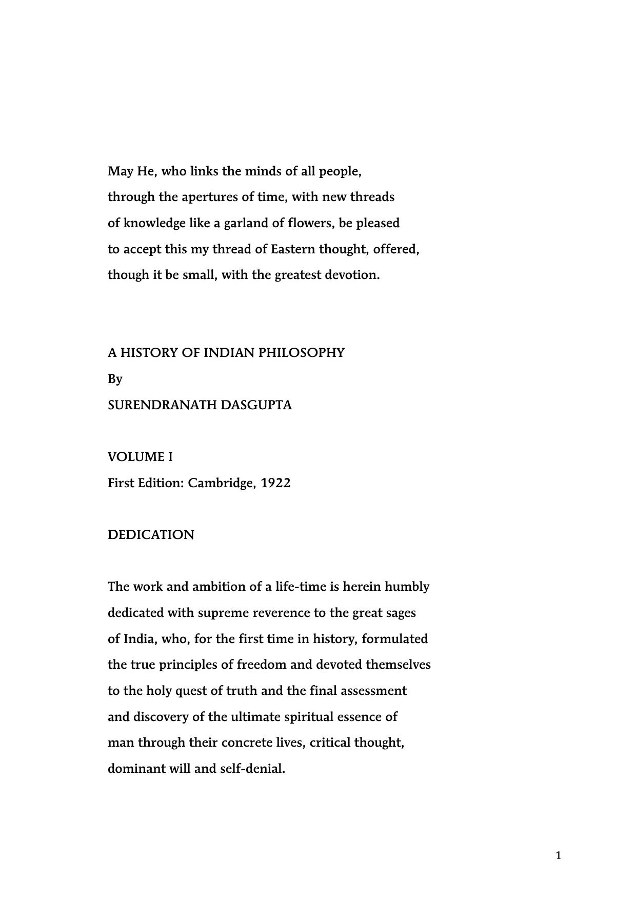 Microsoft Word - History of Indian Philosophy.txt by History Of Indian Philosophy