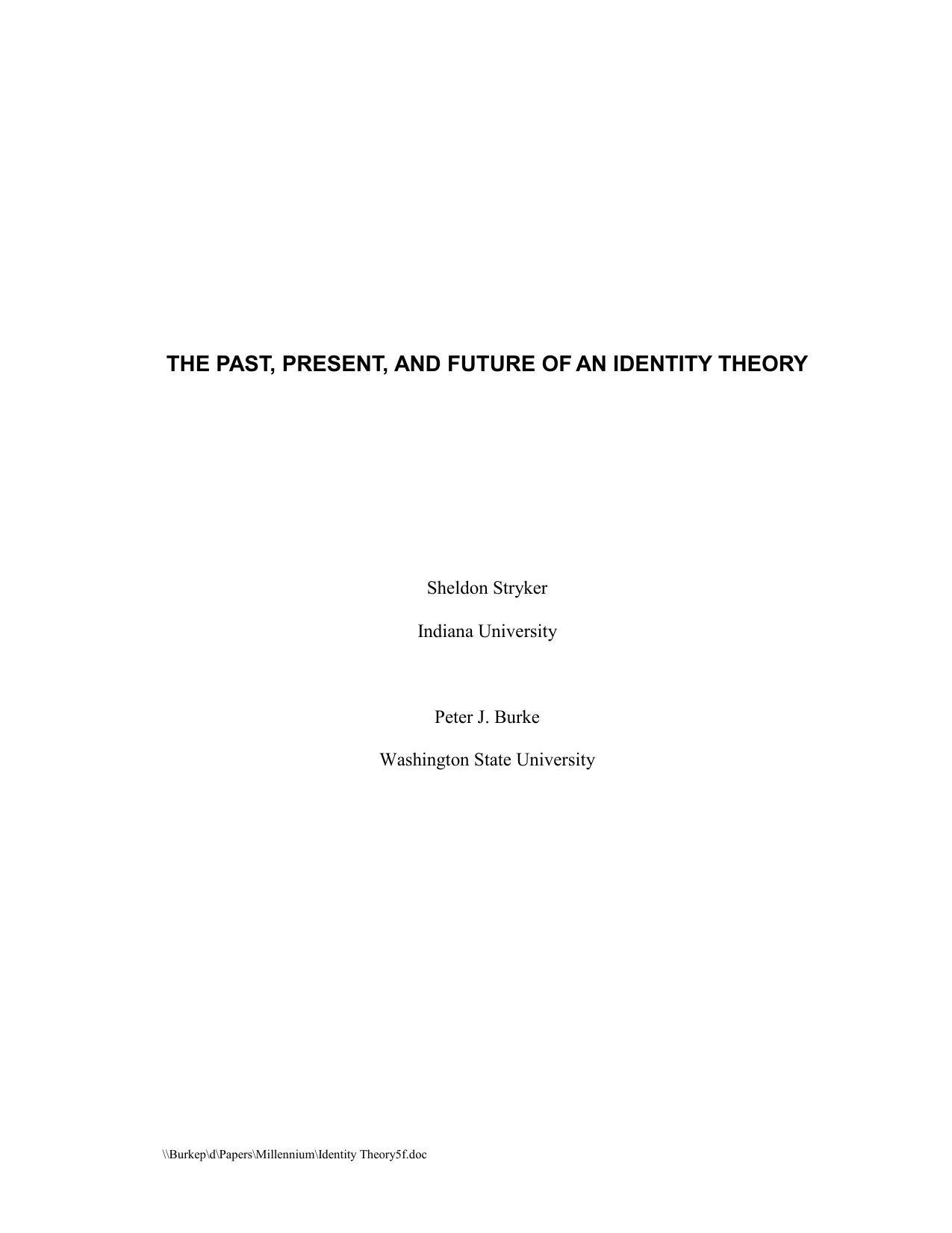 Microsoft Word - Identity Theory5f.doc by Identity Theory