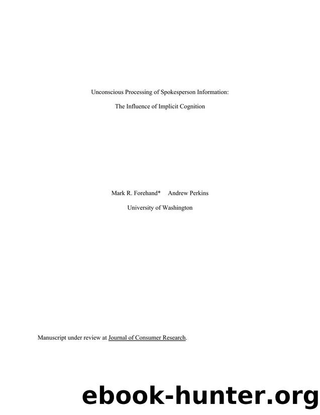 Microsoft Word - Implicit Cognition Paper _Wharton_.doc by SFJC