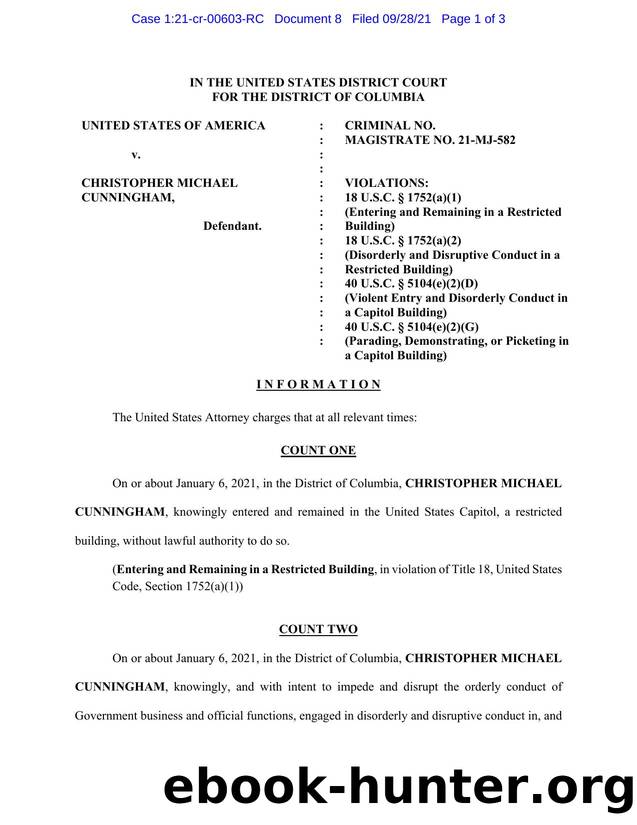 Microsoft Word - Information -- CHRIS CUNNINGHAM.docx by ARohde2