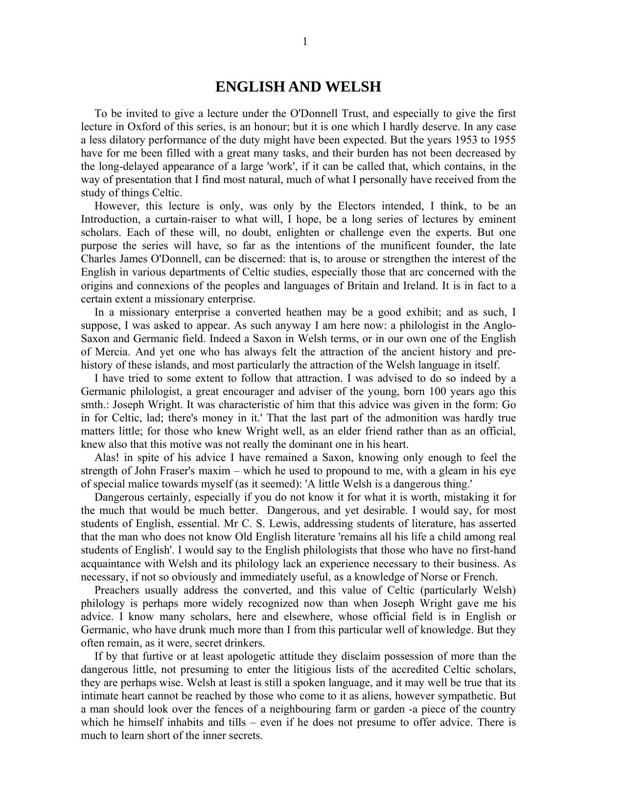 Microsoft Word - JRR Tolkien - English and Welsh by Princess Delilah