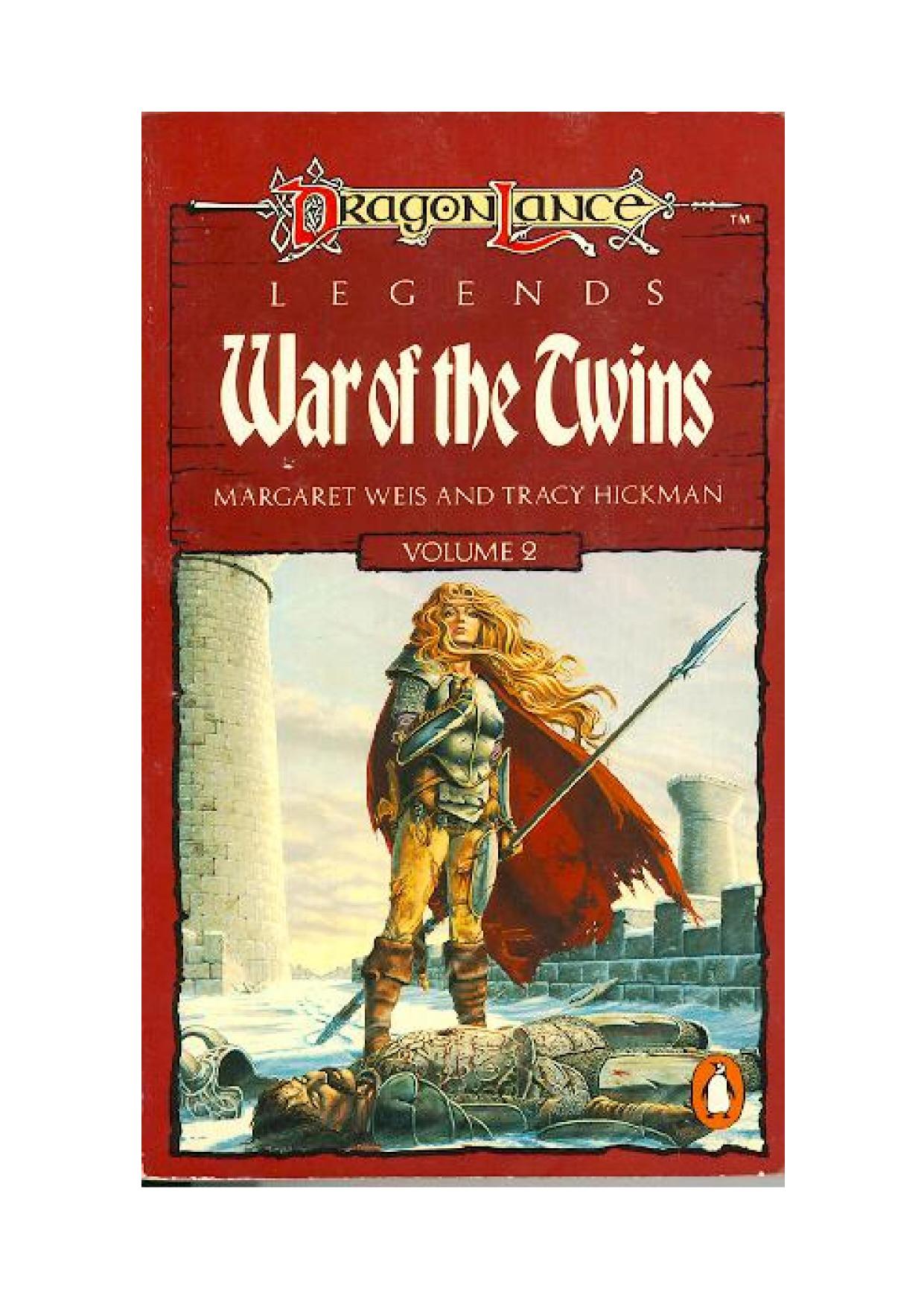 Microsoft Word - Legends 02 - War of the Twins by Alvin