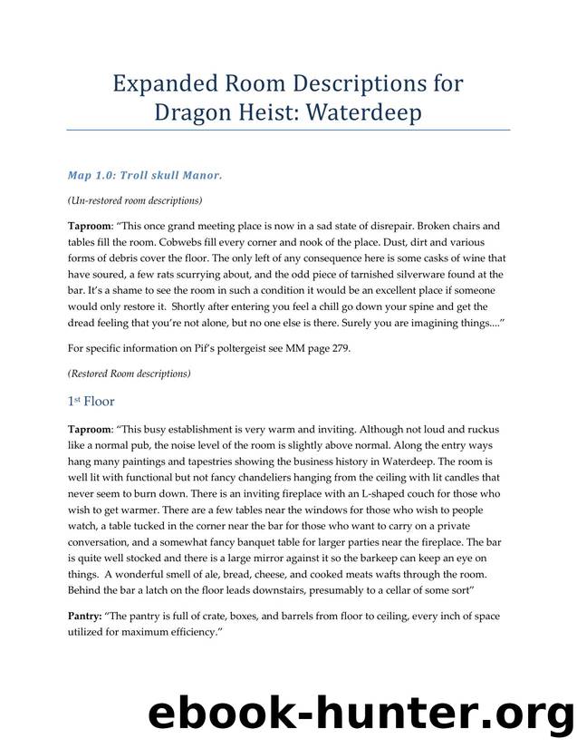 Microsoft Word - Map 1.0 Expaned Room Descriptions.docx by Windows User