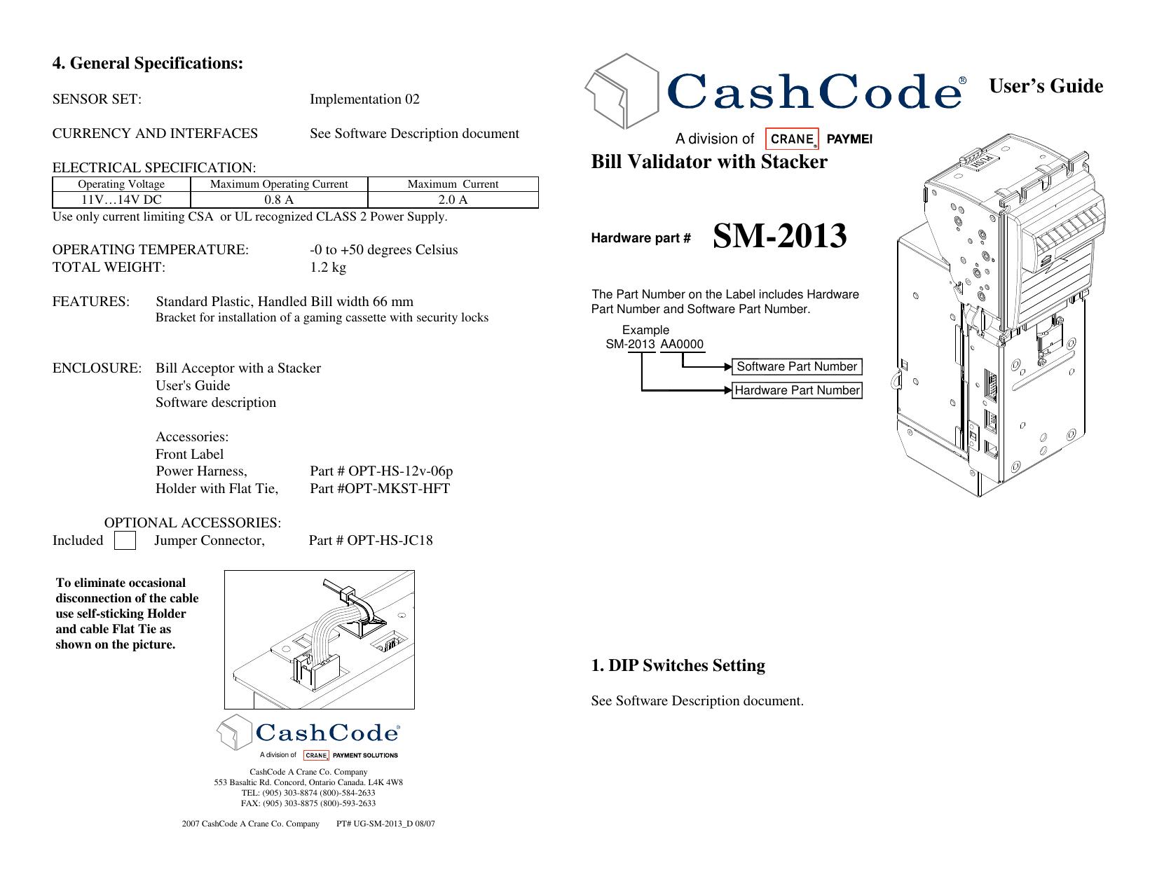 Microsoft Word - Mechanical User Guide - SM-2013_D.doc by cchampagne