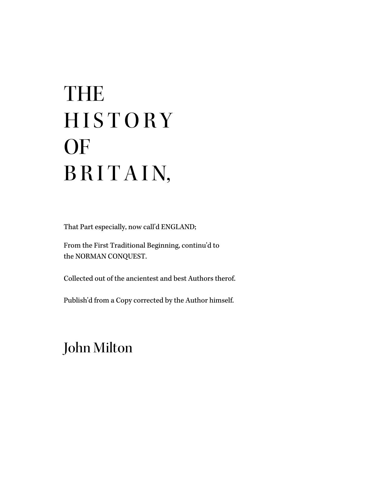 Microsoft Word - Milton John - The History of Britain.mht by Pierre
