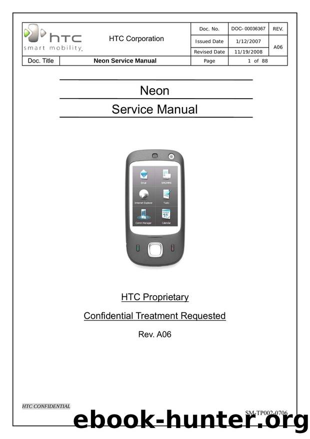 Microsoft Word - Neon Service Manual _A07 by Kent.YC_Wu