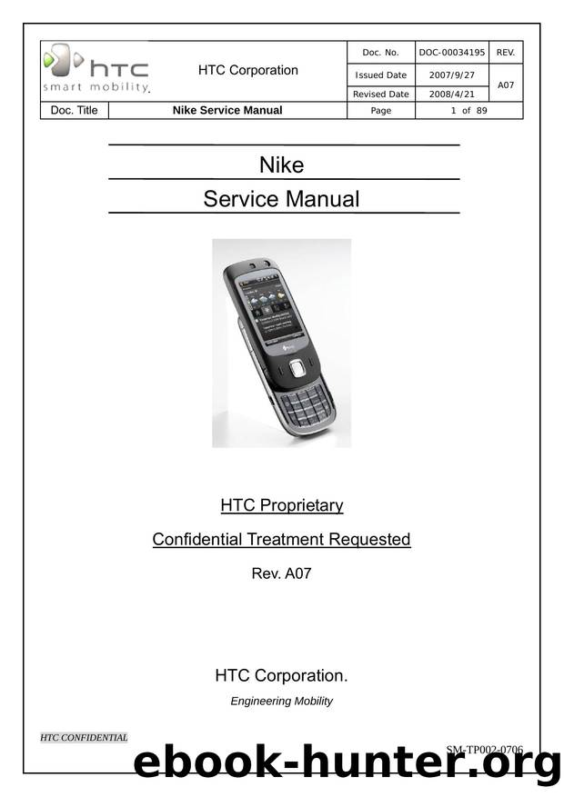 Microsoft Word - Nike Service Manual _A07_ by Roger_Jien
