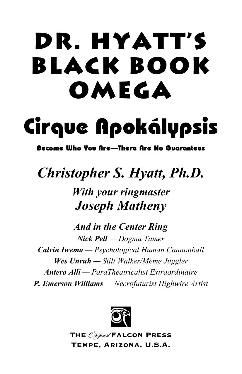 Microsoft Word - OFP The Black Book Omega guts v2.doc by Nick Tharcher