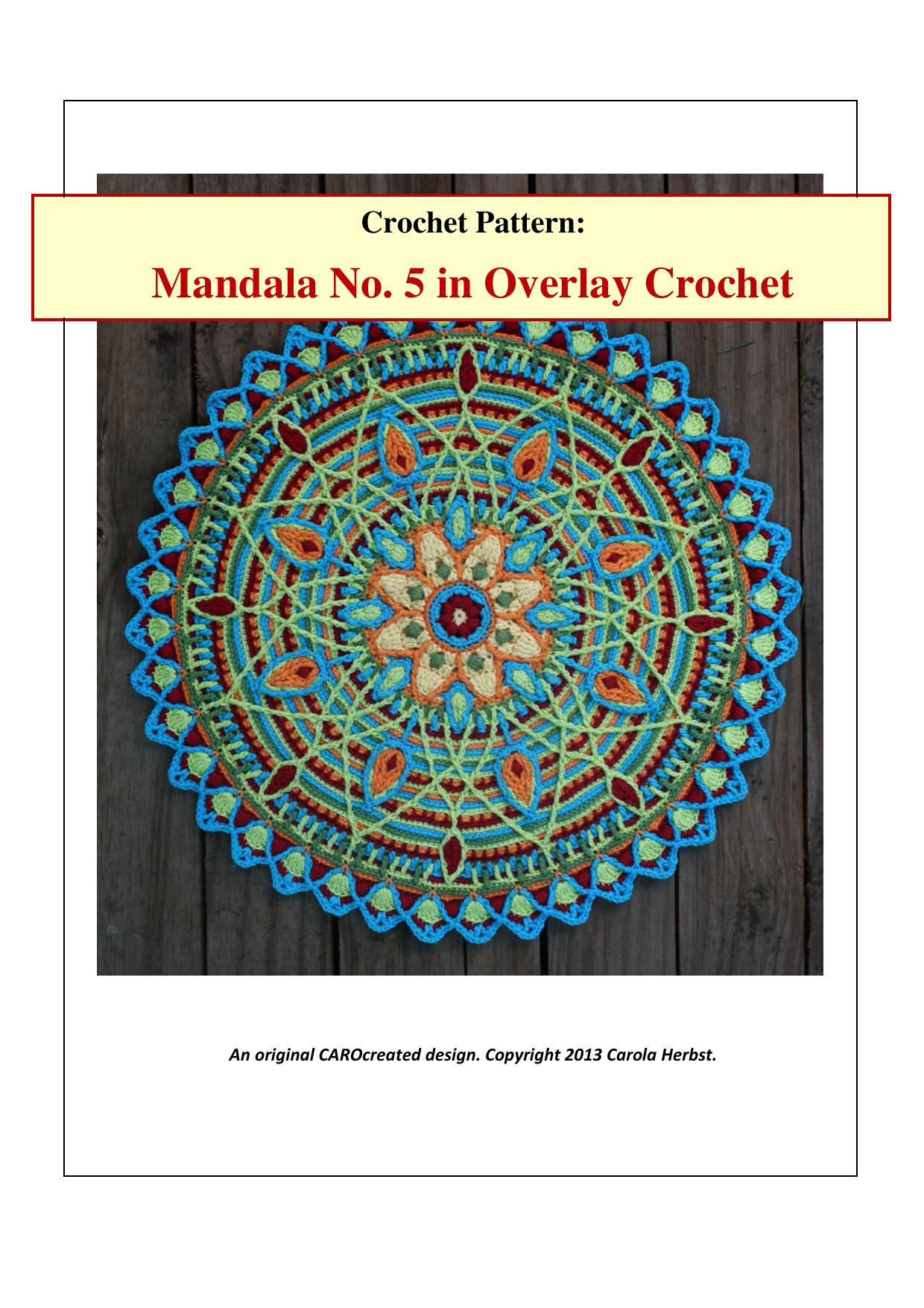 Microsoft Word - Pattern - Mandala No. 5 by Carola
