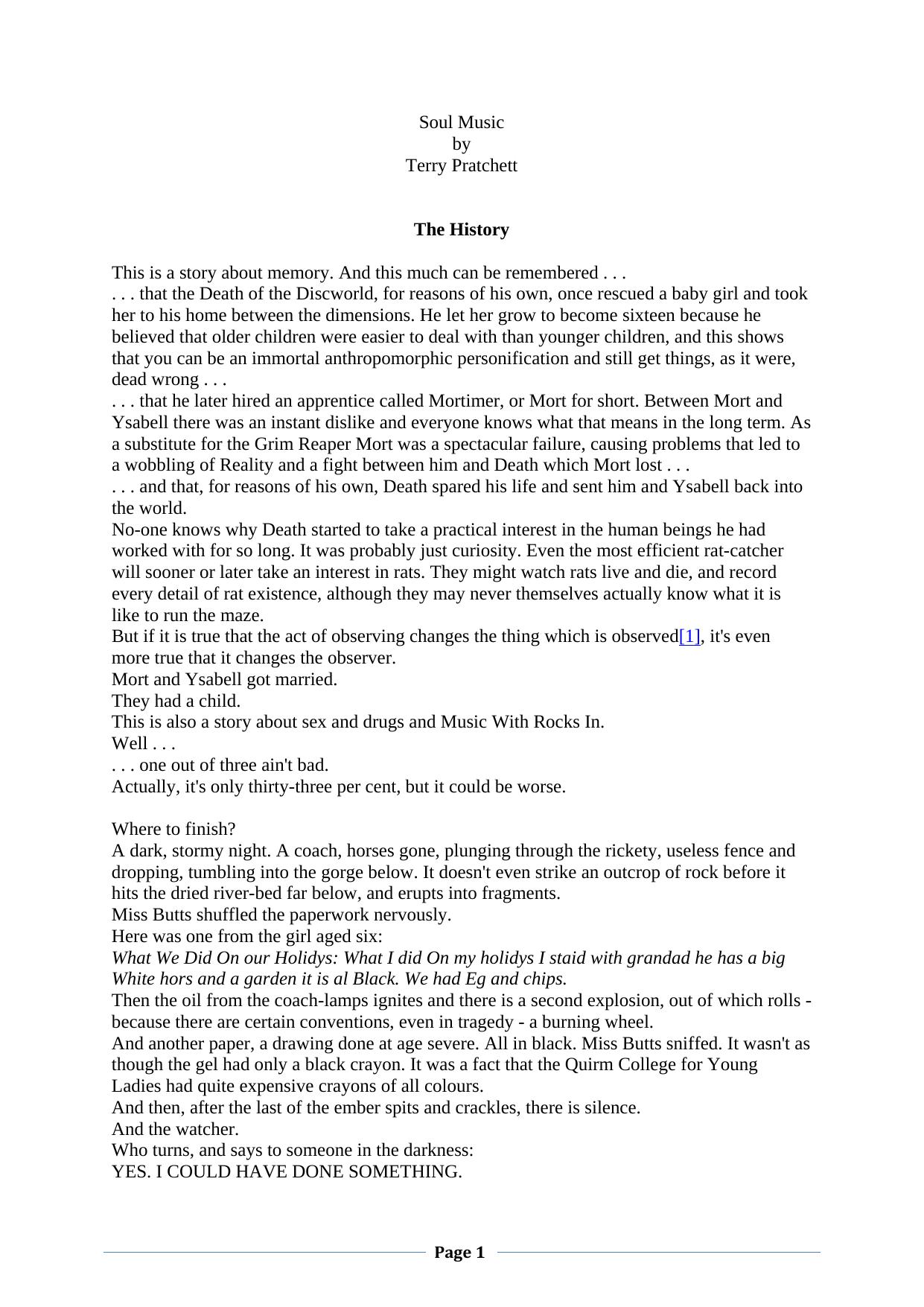 Microsoft Word - Pratchett, Terry - Discworld 16 - Soul Music by Tony