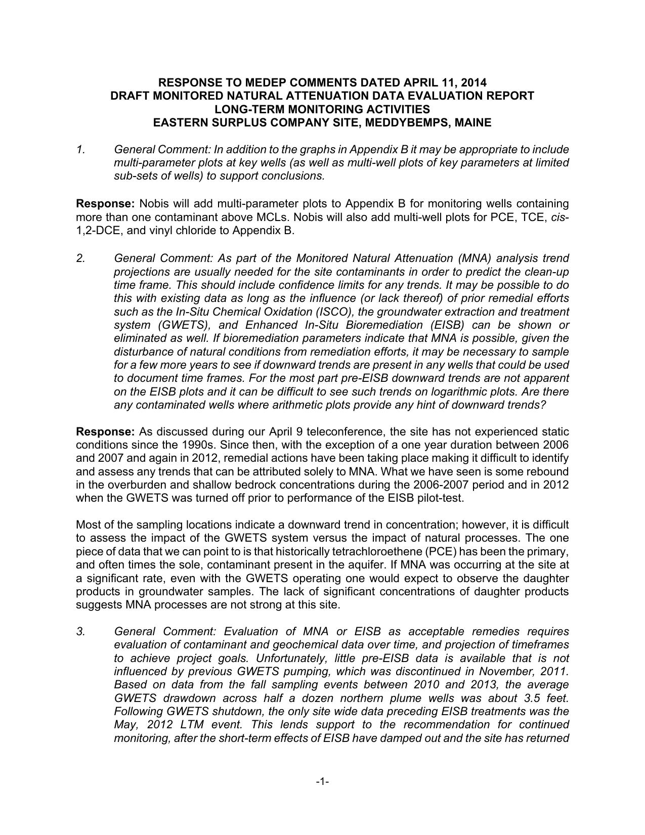 Microsoft Word - RTC Draft MNA Data Evaluation Report 052114.docx by svetere