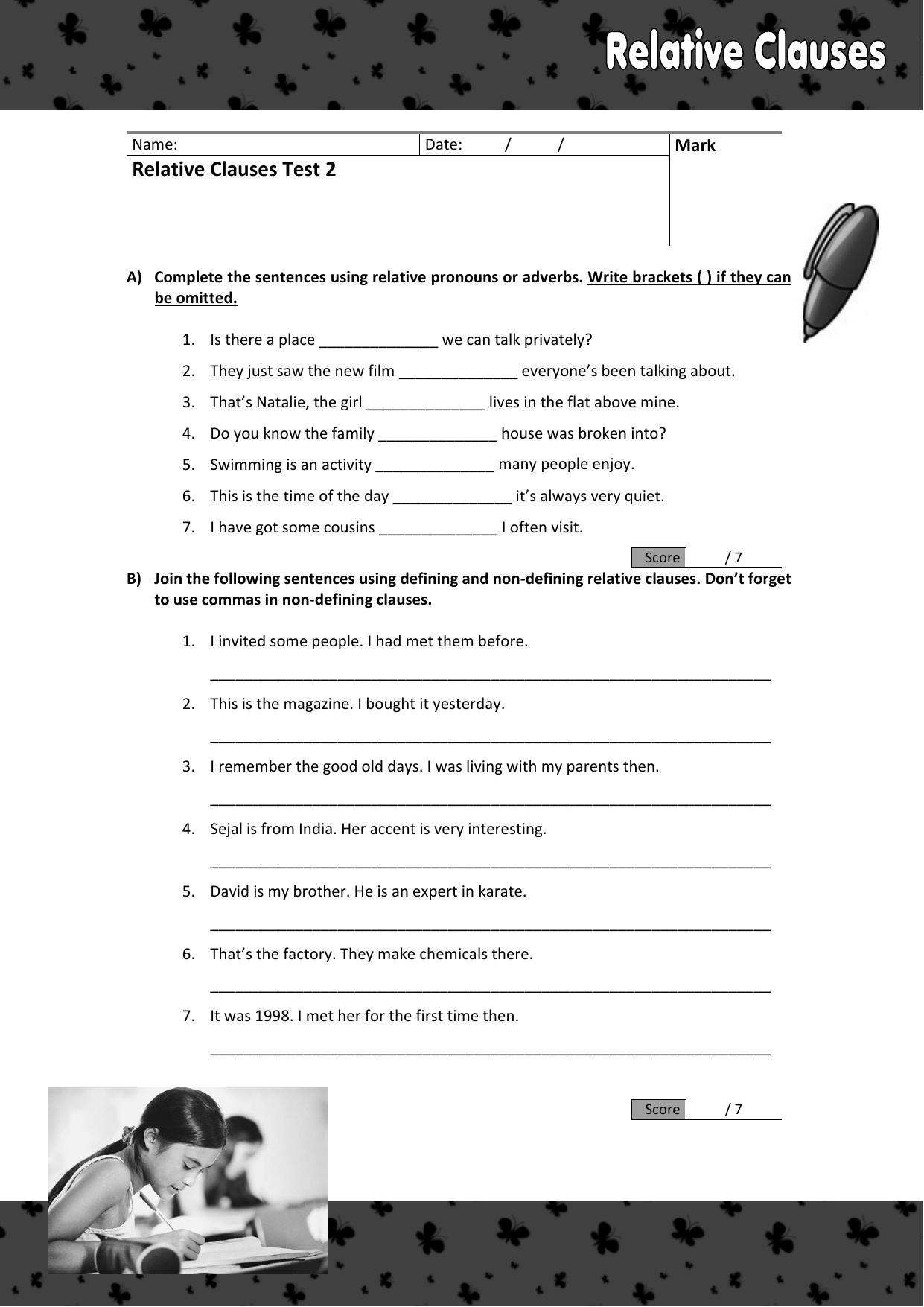 Microsoft Word - Relative Clauses Test 2.doc by Begoña