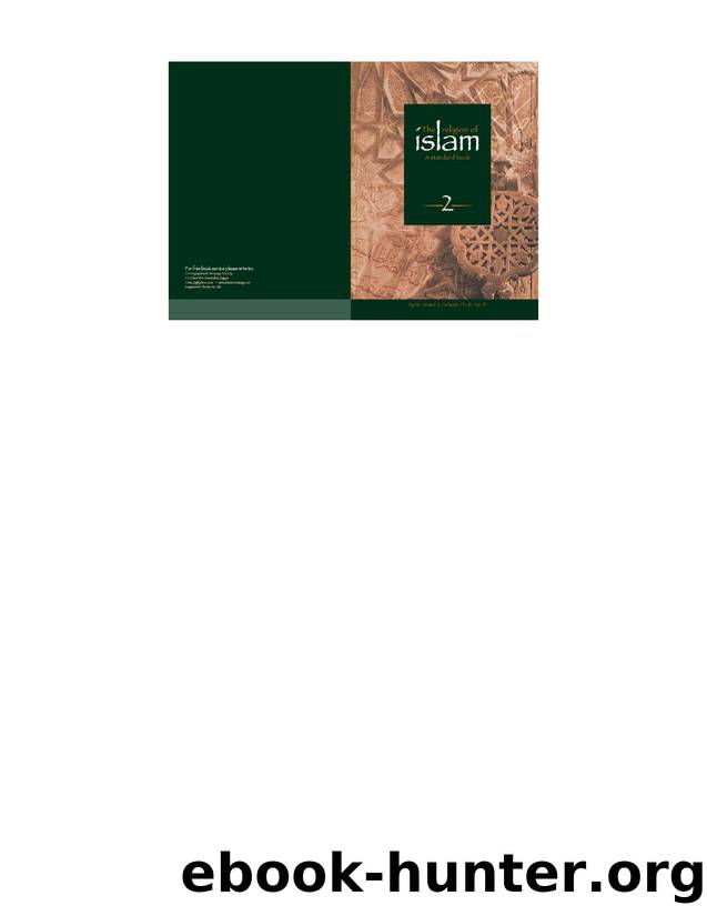 Microsoft Word - Religion of Islam8 Vol2PDF.doc by Mohammed Omar