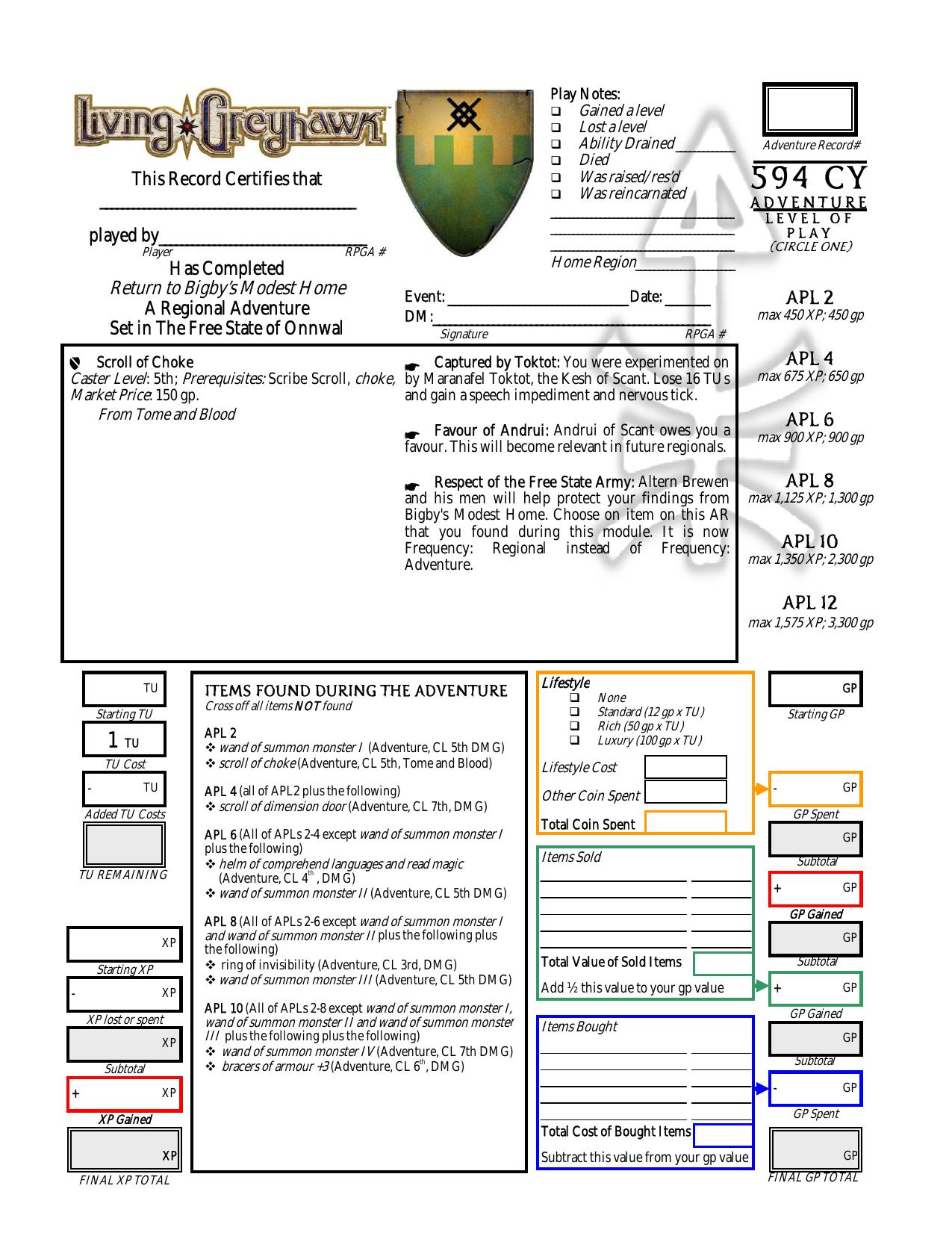 Microsoft Word - Return to Bigbys Modest Home AR.doc by mc