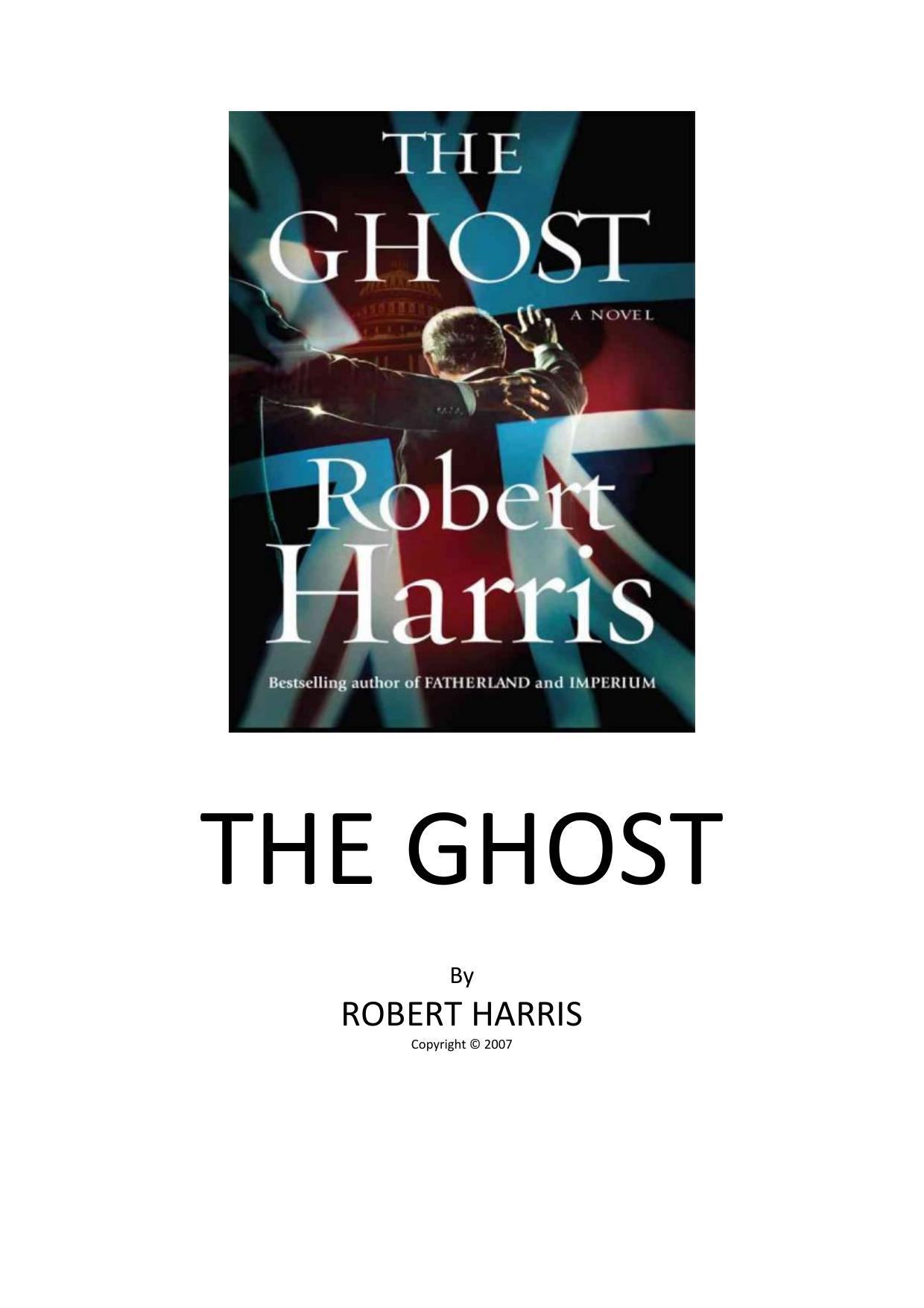 Microsoft Word - Robert Harris - The Ghost.rtf by Administrator