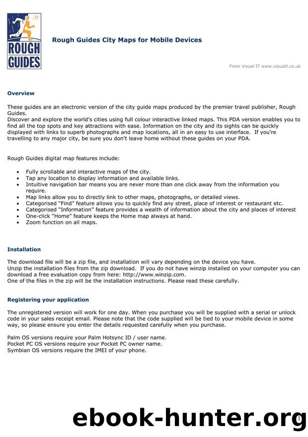 Microsoft Word - Rough Guides for Mobile Devices.doc by Unknown