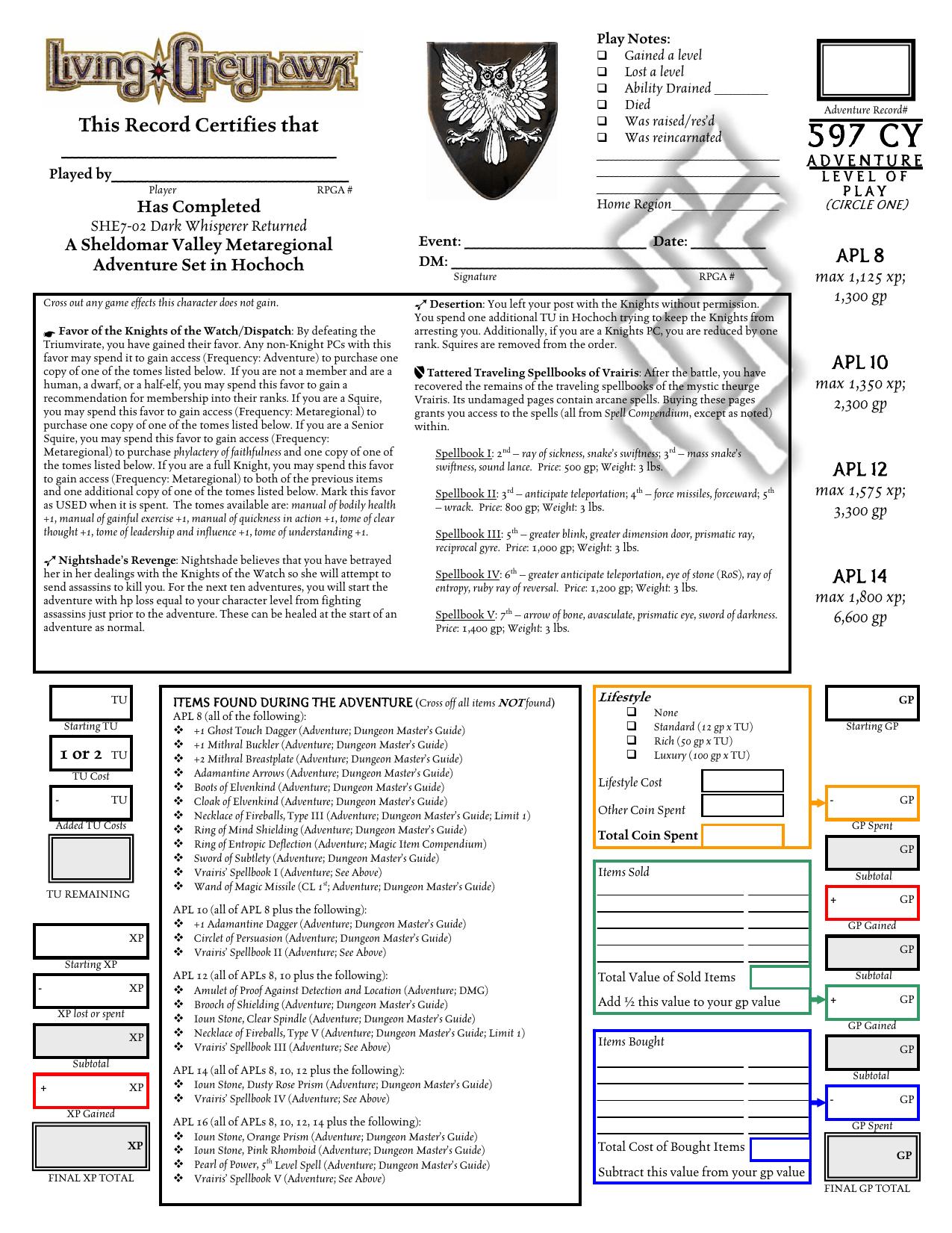Microsoft Word - SHE7-02 Dark Whisperer Returned AR.doc by Compaq_Owner