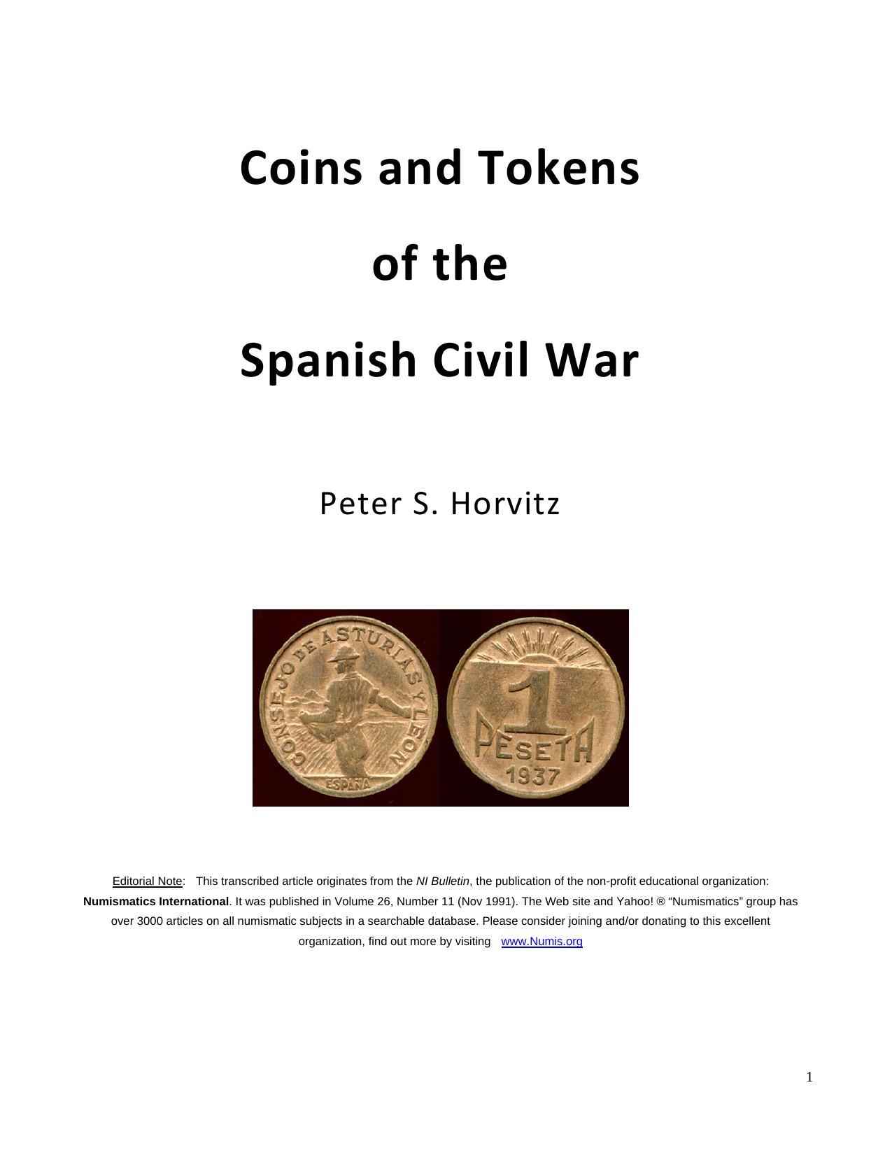 Microsoft Word - Spanish Civil War.doc by James Martin