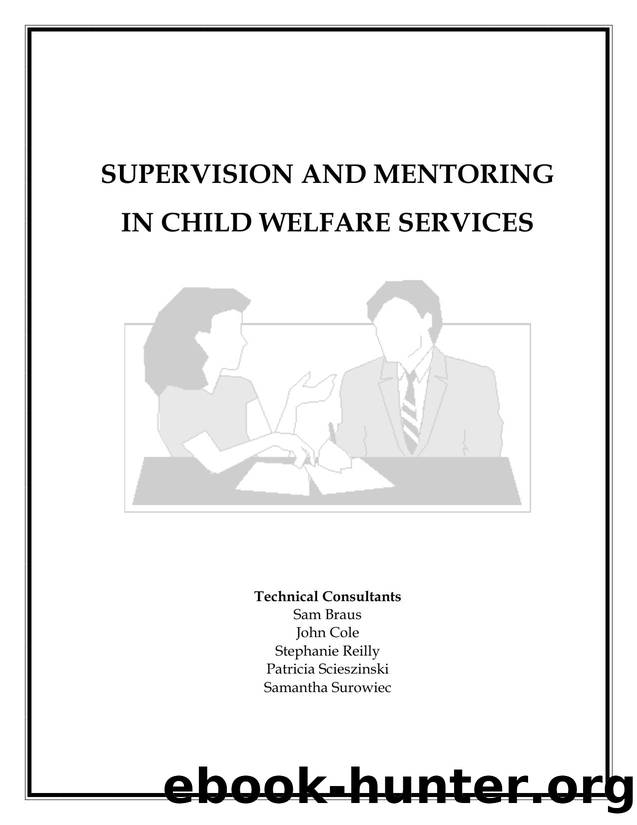Microsoft Word - Supervision and Mentoring in CWS.doc by Owner