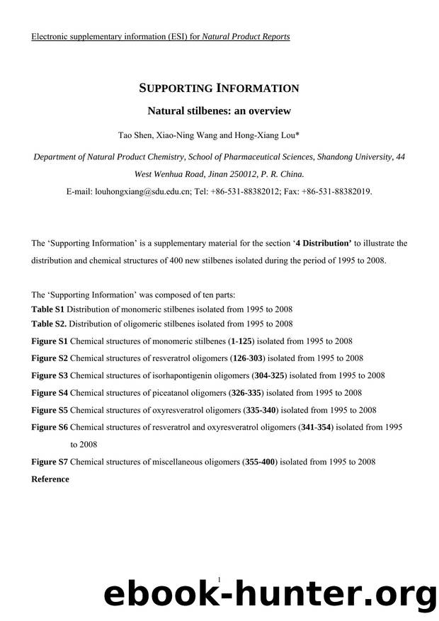 Microsoft Word - Supplementary information.doc by Administrator