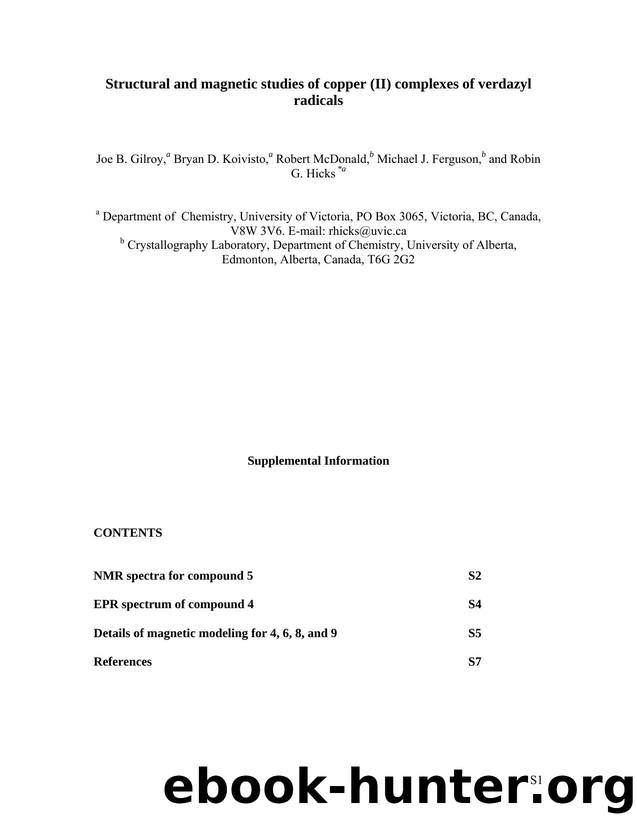 Microsoft Word - Supporting Cu paper3.doc by Robin Hicks