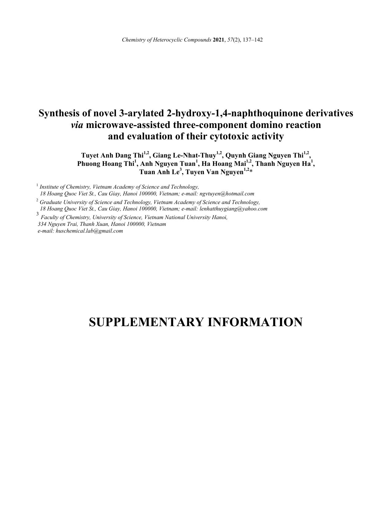 Microsoft Word - Supporting information 3-alkylated-2-OH-1,4-naphthoquinones by Admin