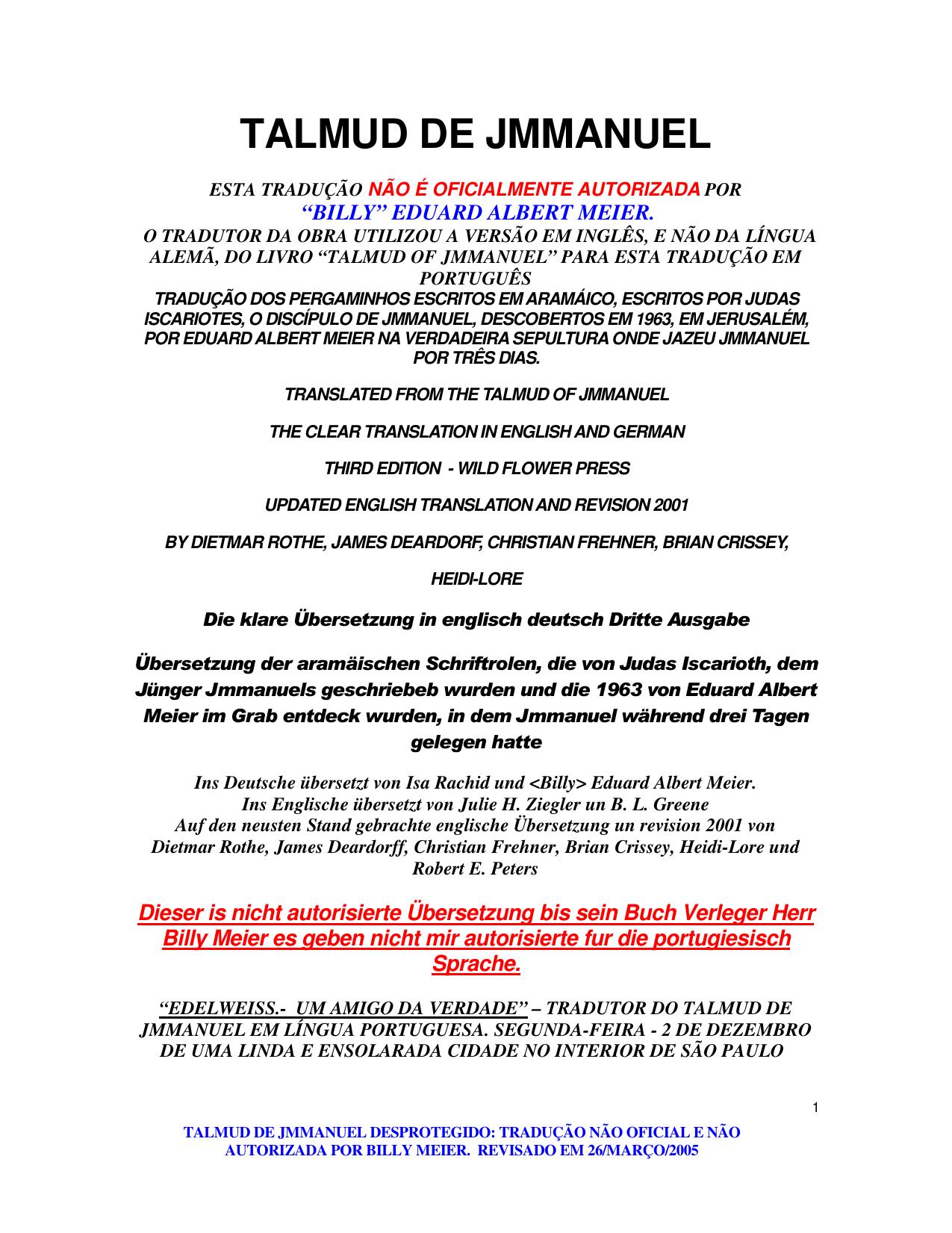 Microsoft Word - TALMUD DE JMMANUEL DESPROTEGIDO.doc by JB